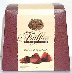 "truffles chocolates box"