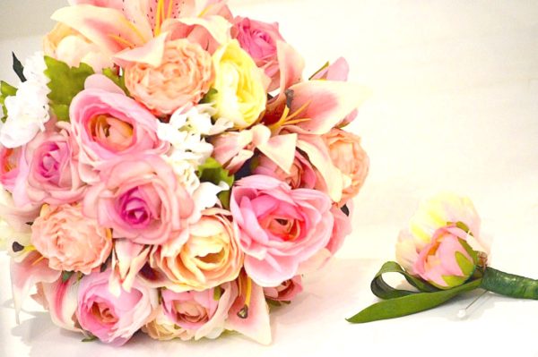 Designer Silk Wedding Bouquets
