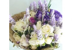 “Rustic birthday flowers bouquet”