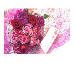 “Beautiful Valentine’s Day flowers”