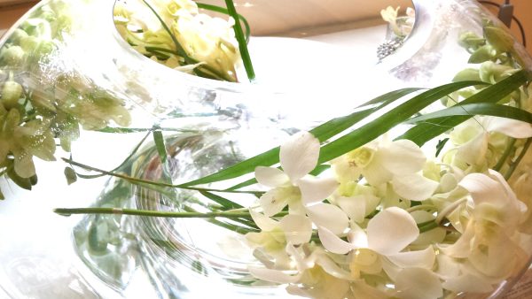 white-orchids-in-glass-bowl